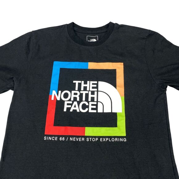 The North Face Coordinates Small Men's Tee Shirt Never Stop Exploring - Picture 2 of 10